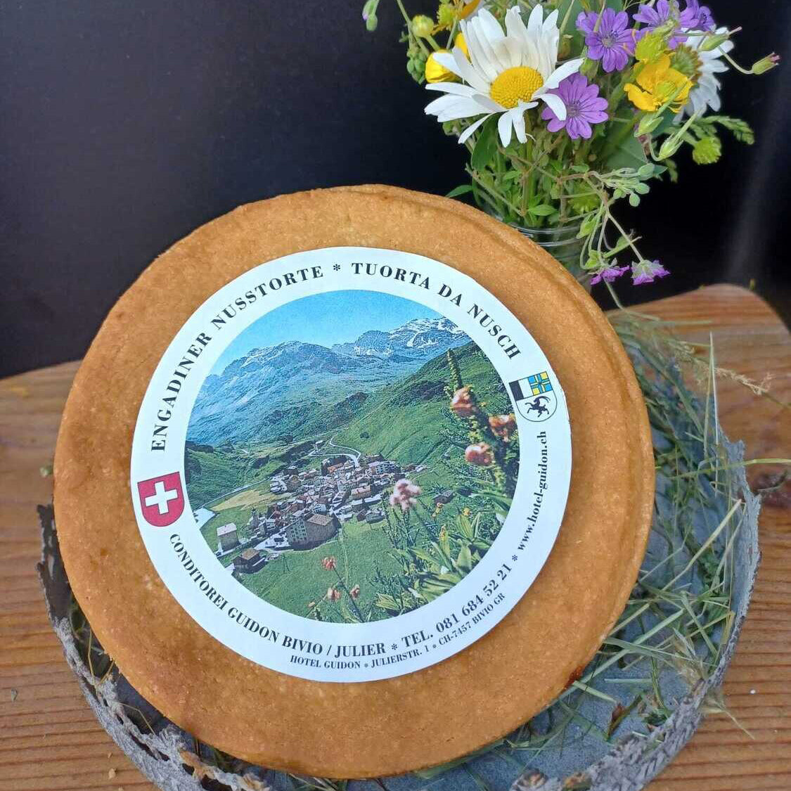 Bündner Nusstorte